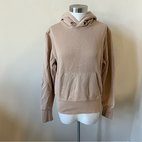 Helmut Lang hooded sweatshirt tan 26227 - Picture 1 of 5
